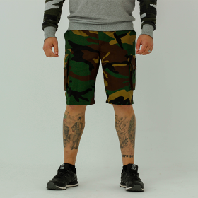 SHORT CARGO PANTS " Eagle - Camouflage"